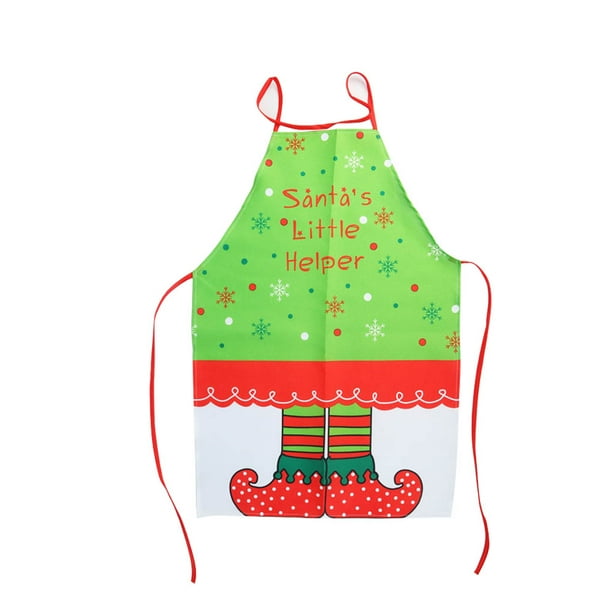 Delantal de Navidad Divertido BBQ Ajustable Sexy Fiesta Cocina Ropa de cocina Disfraz de Cosplay Regalo de Navidad Eigraketly HA1110-04B