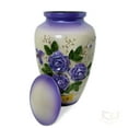 thumbnail image 5 of Beautiful 3D Purple Flower Cremation Urn for Human Ashes - Adult Funeral Urn Handcrafted - Urn for Man, 5 of 6