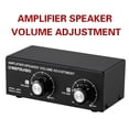 thumbnail image 2 of Speaker Volume Splitter Right Independently Control Distribute Speakers for Audio Surround Sound Film, 2 of 9