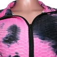 thumbnail image 2 of Akmipoem Women 2 Piece Outfits Tie Dye Sweatsuit Leggings Zip Jacket Jogging Tracksuit Set, 2 of 5
