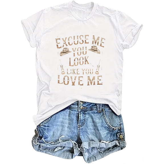 Fashion Printed Soft Skin-Friendly Breathable Comfortable Round Neck Short Sleeve T-Shirt for Women Summer Casual Top