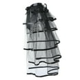 thumbnail image 4 of Women's Gothic Lace Half Skirt - 6-Tiered, Tie-On Belt, 104cm Length, Polyester for /Parties (One Size), 4 of 5