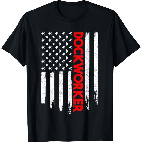 Premium Comfort - Men's longshoreman Design funny docker dockworker Women's T-Shirt