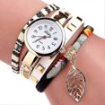 thumbnail image 1 of Ladies Quartz Bracelet Watch with Leaf Shape Pendant, 1 of 4
