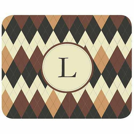 personalized argyle mouse pad