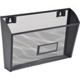 thumbnail image 1 of Alambre de malla negra Lorell de Wall Pocket para archivos tamaño carta, 1 of 2