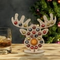 thumbnail image 5 of OAVQHLG3B Wooden Advent Calendar, Elk and Christmas Tree, Wood, Christmas Decorations, 5 of 7