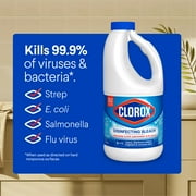 Clorox Disinfecting Liquid Bleach Cleaner, Regular Scent, 43 fl oz