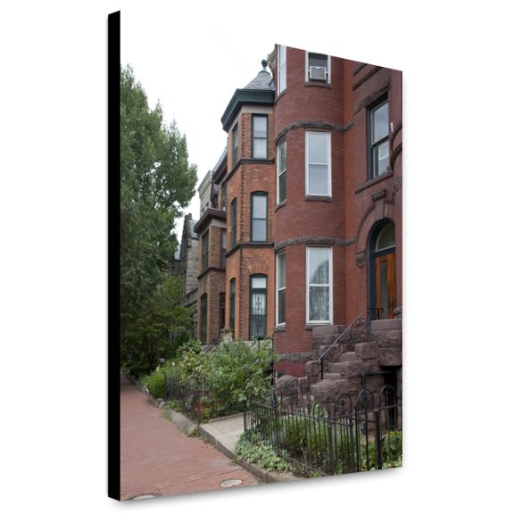 Canvas Print: Row Houses, East Capitol St., Washington, D.C., 2010