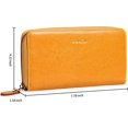 thumbnail image 3 of Sendefn Womens Wristlet Wallet RFID Blocking Leather Credit Card Holder Phone Clutch Purse, 3 of 7
