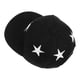 thumbnail image 4 of Gorra de béisbol con estrellas bordadas, estilo hip hop, para niños y niñas (negra), 4 of 7