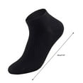thumbnail image 4 of Mifelio Socks for Women, Women's Men's Breathable Sports Half 5Pairs Short Womens Socks Black One Size, 4 of 5