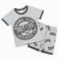 thumbnail image 6 of Paguaki Boys Short Set Pajamas Boys Cotton Toddler Train Dinosaur Sleepwear Summer Clothes Size 2-7T, 6 of 6