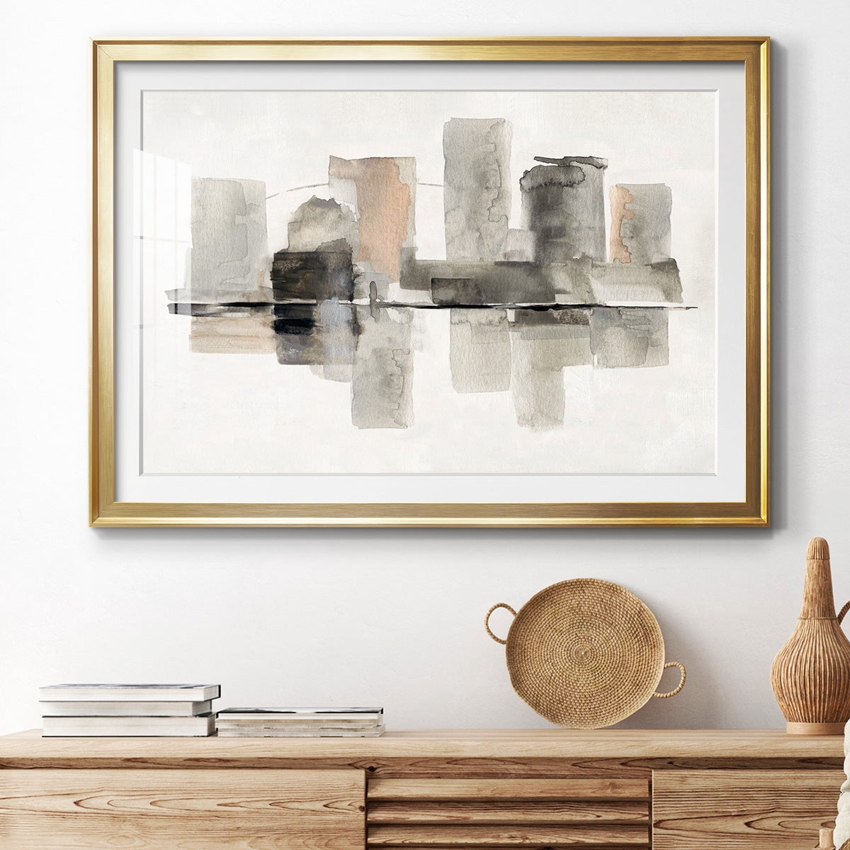 Urban Oasis II Premium Framed Print - Ready to Hang