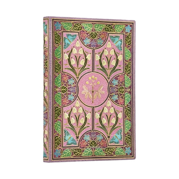 Poetry in Bloom Mimosa Mini Unlined Softcover Journal, 208pg, 80gsm by Paperblanks (Poetry in Bloom), (Hardcover)