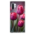 thumbnail image 1 of MUNDAZE Samsung Galaxy Note 10 Pink Tulip Flowers Floral Shockproof Clear Hybrid Protective Phone Case Cover, 1 of 5