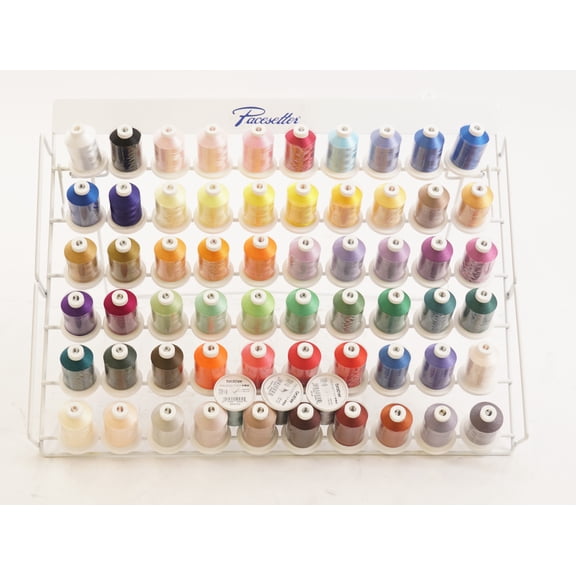 Pre-Owned Brother ETKS63 Pacesetter Embroidery Sewing Thread Set