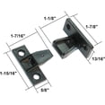 thumbnail image 2 of Keku Push-On Fitting Set - Bracket Connectors for False Front Panels, Cabinet Drawers, & Furniture (Screws Not Included), 2 of 5