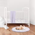 thumbnail image 2 of Sweet Jojo Designs Lavender Purple, Pink, Grey and White Shabby Chic Playmat Tummy Time Baby and Infant Play Mat for Watercolor Floral Collection - Rose Flower, 2 of 5