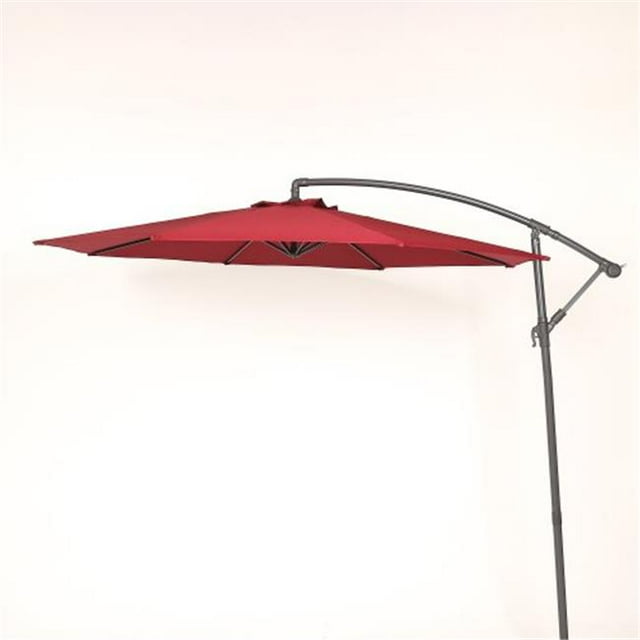 Maison de Luxe 9,8 Pieds Rouge Parapluie Offset