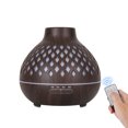thumbnail image 1 of YaoHui （Gray）Essential Oil Diffuser, 400ml Ultrasonic Humidifier Aromatherapy Diffuser with 7 Colors Electric Aromatherapy LED Lights for Home, Yoga, Office, Spa, Bedroom, 1 of 5