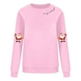 thumbnail image 5 of ‌FDGIU Trendy 2025 Women's Xmas Sweater – Funny Print Long Sleeve Pullover, Winter Casual Tunic‌, 5 of 5