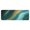 Teal Gold Marble-1, variant on Purple Gold Marble Pattern Kitchen Rug Mat,Kitchen Runner Rugs Non Skid Washable,Decorative Kitchen Floor Mats for Kitchen,Sink,Laundry,17"x47.2"