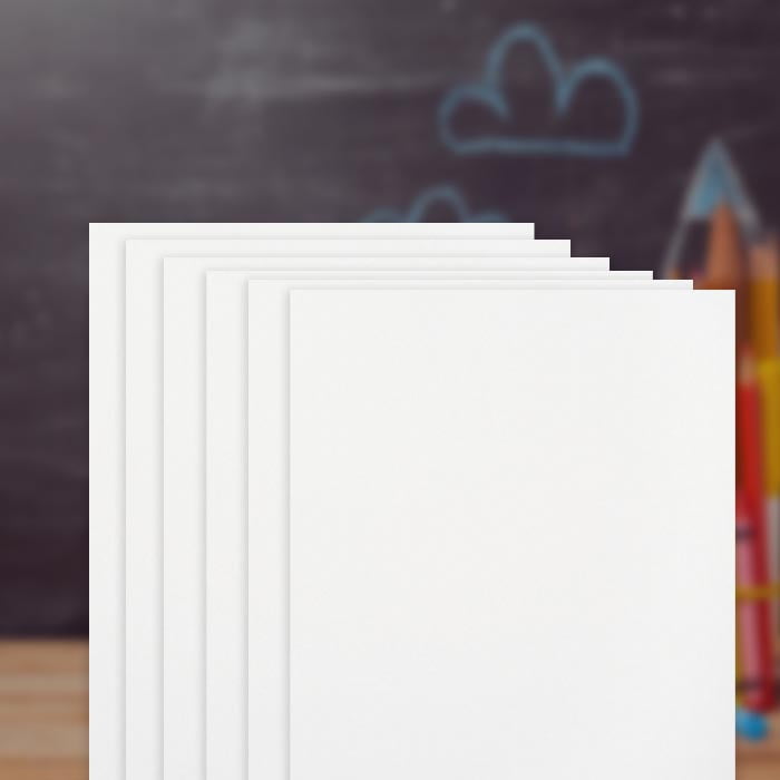 School Smart Folding Bristol Tagboard, 12 inchx 18 inch, Pack of 100, Assorted