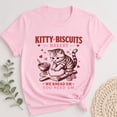 thumbnail image 5 of Kitty Biscuits Bakery Cat Valentine T-Shirt, Unisex Classic Fit, 5 of 9