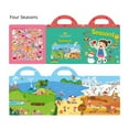 thumbnail image 2 of Godderr Toddler Sticker Book Multi Scene Fun Early Toddler Sticker Book,For 2-8 Year Old Girl Boy, 2 of 6