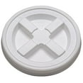 thumbnail image 1 of (3) White Gamma Seal Lids - Brand New, 1 of 1