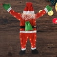 thumbnail image 1 of Blusa Decoración colgante esponjosa de Papá Noel con regalos de fiesta con luz LED (luz cálida 17 Kuymtek luz cálida 170cm Única para Unisex, 1 of 8