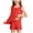 Red, variant on mgoYE Girl Sets Size 7-8 Girls Summer 2 Piece Outfits Butterfly Bow Sleeveless Tunic Tops and Floral Print Shorts Cute Clothes(Light Blue,11-12 Years)