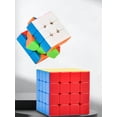 thumbnail image 3 of 1pc 2x2x2 3x3x3 4x4x4 5x5x5 Cube, Brain Teaser Puzzle For Teenagers, Educational Toy For Game, 3 of 5