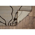 thumbnail image 3 of Linon Miso Eleanor Machine Made Polypropylene 1'10"x2'10" Rug in Brown, 3 of 5