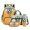 Soccer Ice Cream Drip, variant on Xoenoiee Baseball Ice Cream Print Backpack with Lunch Box Pencil Case Water Bottle Sleeve Set for Kids Drip Design Elementary Preschool School Bookbag 4-in-1 Student Back Pack Satchel Travel Daypack