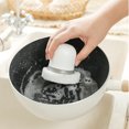 thumbnail image 6 of 2Pcs Non-Woven Fiber Household Magic Clean Rub Pot Brush for Kitchen Bathroom, 6 of 16