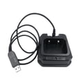 thumbnail image 2 of Reemplazo para Baofeng UV-XR UV-9R Plus A58 BF-9700 Radio USB Li-ion Radio Cargador de batería Entrada 5V 1A Eigraketly  TX1516-00, 2 of 2