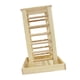 thumbnail image 4 of Comedero de heno de madera para conejos, soporte para pasto para animales pequeños, dispensador de comida de pie, comedero para chinchillas, mascotas, 4 of 9