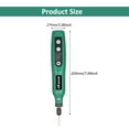 thumbnail image 3 of Herramienta rotativa inalámbrica con alimentación de iones de litio de 3,7 V y 5 velocidades variables USB, 3 of 7