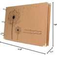 thumbnail image 4 of DIY Scrapbook, Three-Ring Binder Picture Booth 11x7.9" 30 Pages Book for Birthday Memory Day, 4 of 7