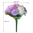 thumbnail image 2 of Ramo de novia de rosa artificial Paño Flor falsa Rama Adorno de matrimonio Decoración de flores Jumpingount HA7935-00B, 2 of 6