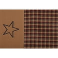 thumbnail image 3 of VHC Brands Patriotic Patch Rect Bedroom Decor, King Pillow Case Set of 2, Red, 21x40, 3 of 4