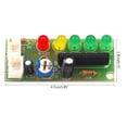 thumbnail image 5 of MOMOJIA Power Audio Voltage Level Indicator Battery Capacity Indicator Red Green LED, 5 of 9