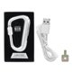 thumbnail image 1 of Encendedor USB portátil, sin llama y de moda para hombres (plateado), 1 of 8