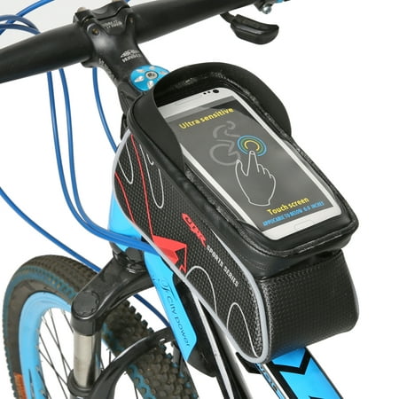 CBR  Bicycle Cycling Bike Frame Handlebar Bag Pannier Saddle Tube For Touchscreen Bike Phone Holder Bag Case