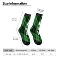thumbnail image 2 of Rateoe St Patrick's day for Women Casual Calf Socks - Cute Crew Socks - Thin Soft Above Ankle Socks Size 5-11, 2 of 6