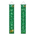 thumbnail image 4 of St Patrick's Day Door Banner Decoration Irish Shamrock Front Porch Decor Welcome Hanging Sign,St. Patrick's Day Decorations for Home Party Ornament Family Party for Class Wal, 4 of 4
