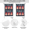 thumbnail image 2 of Wukai Three Cute Christmas Gnomes Garden Flags Double Sided Welcome Garden Yard House Flags Outside Outdoor House (Only Flag), 2 of 8