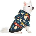 thumbnail image 2 of Bingfone Colorful Mushrooms Dog Clothes Hoodie, Pet Winter Coat,Puppy Sweatshirts For Small Dogs Boy Girl,Suitable For All Breeds-X-Small, 2 of 8